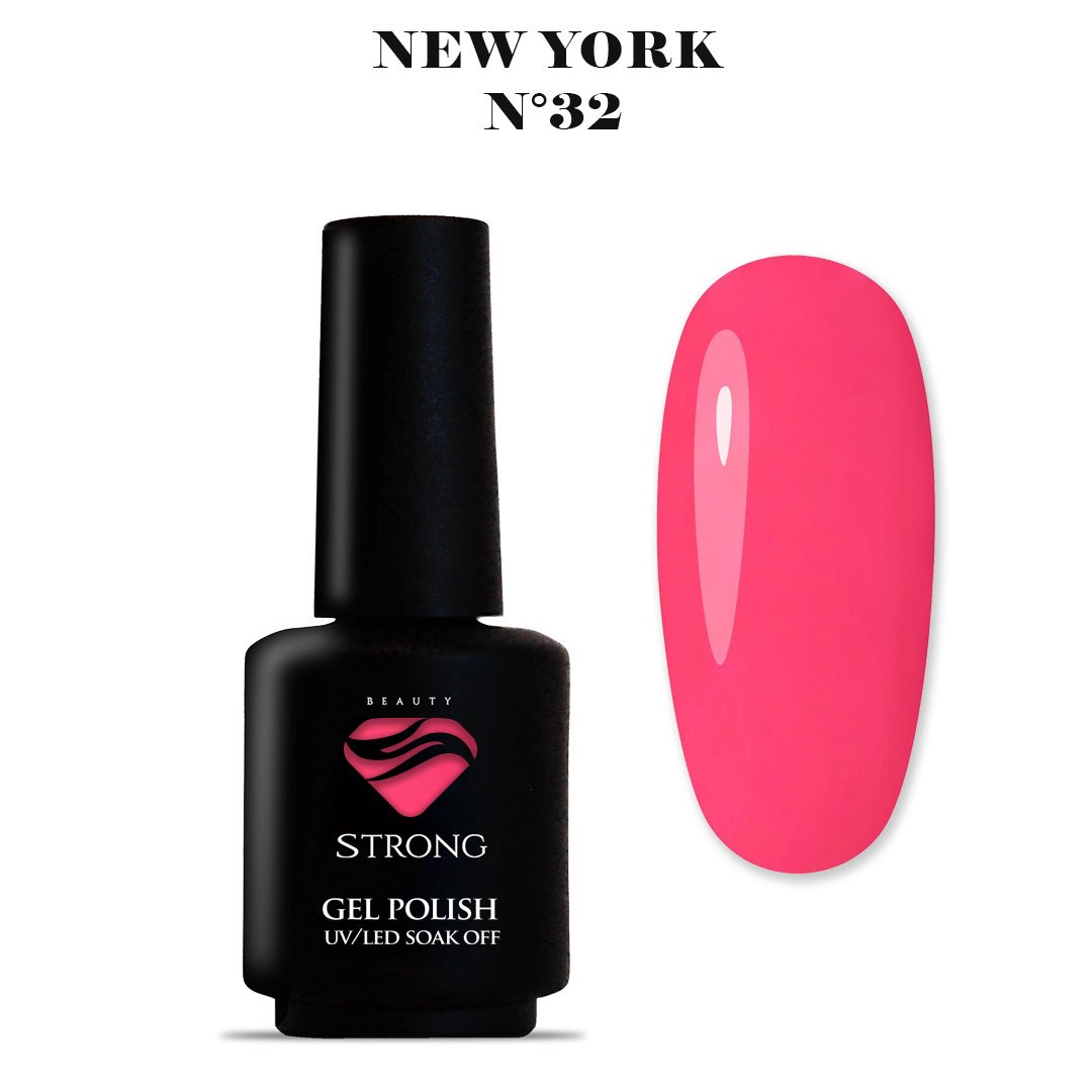 1000033821.jpg NEW YORK N°32 – STRONG GEL POLISH UV/LED – 10ml - Image 1