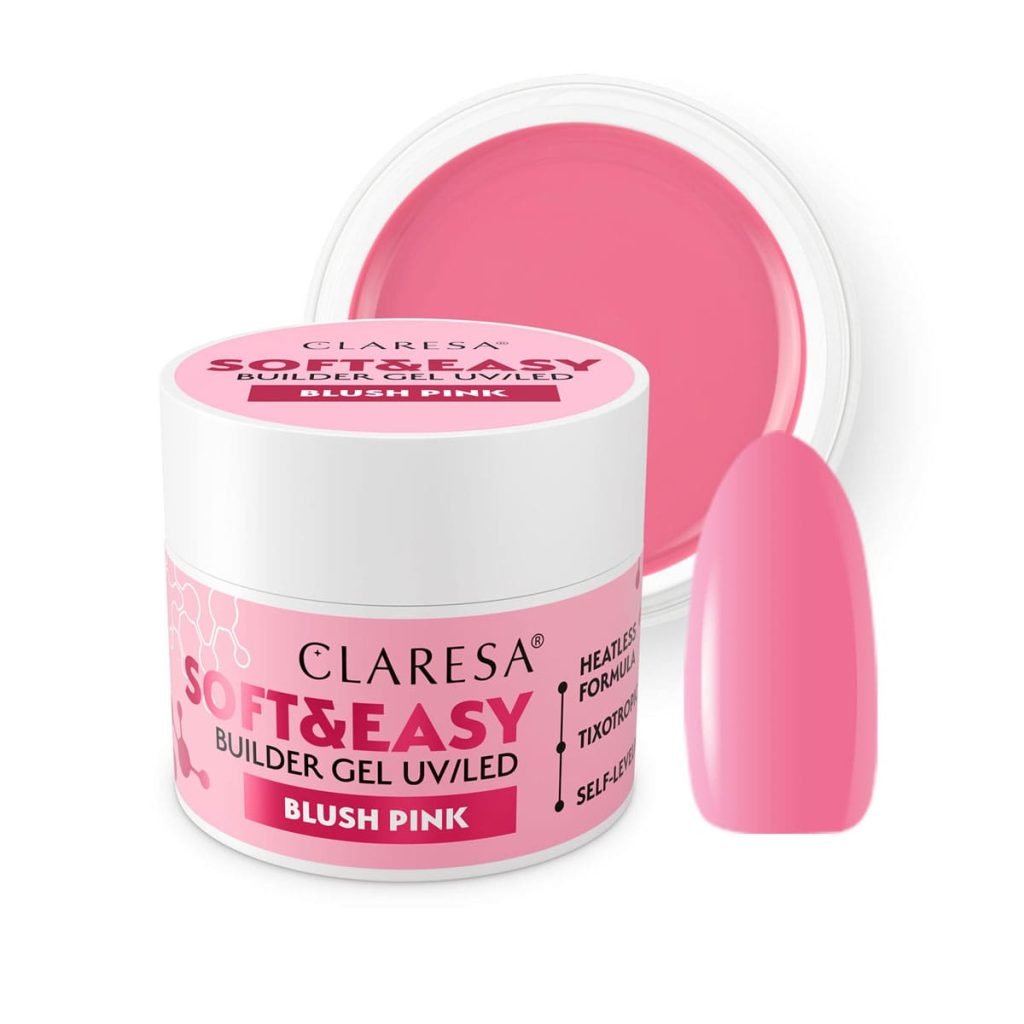 blush-pink-min-1024x1024-2.jpg Claresa SOFT&EASY Builder Gel BLUSH PINK 90g - Image 1
