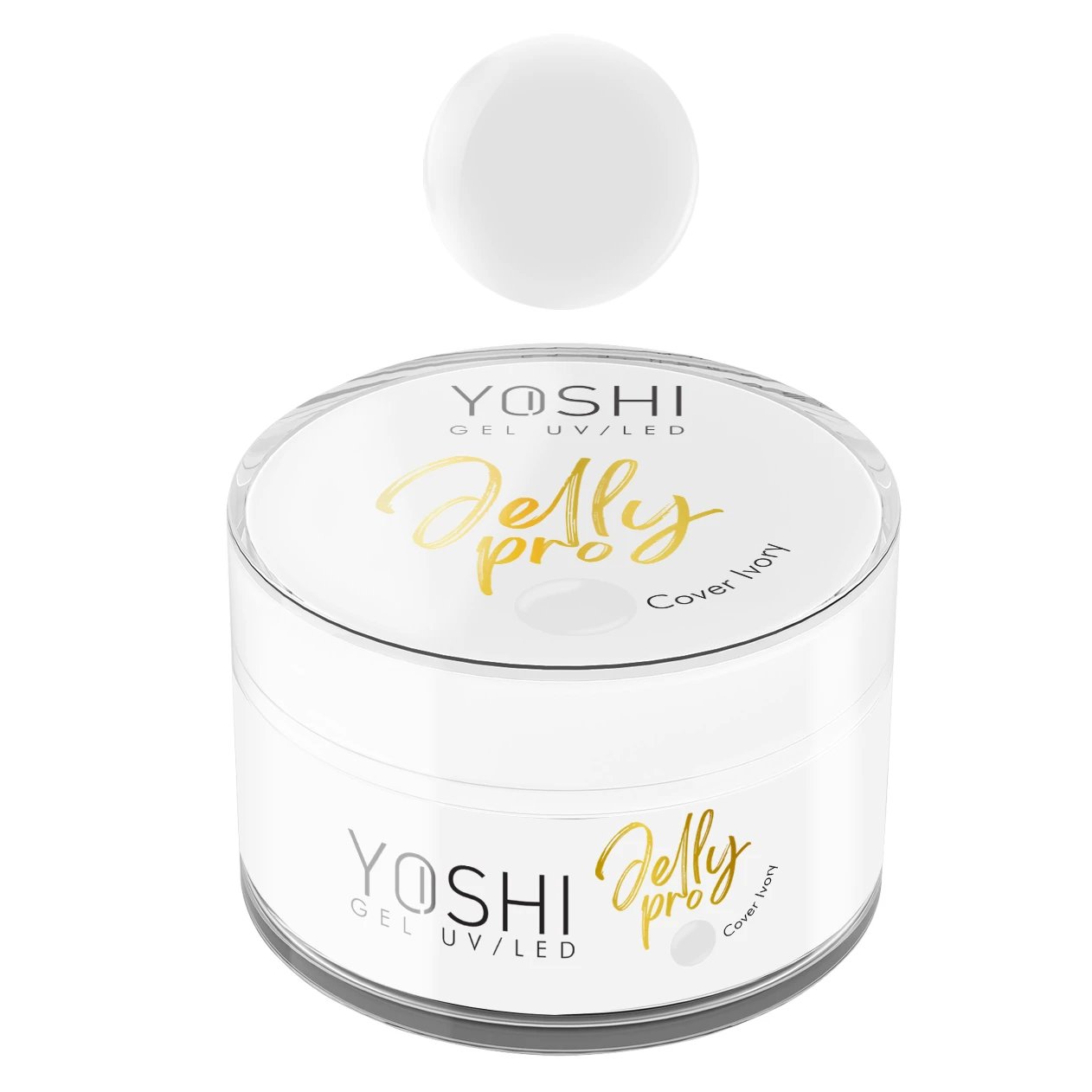 GEL_03_JellyPro_Ivory.jpg YOSHI Jelly PRO Gel UV LED Cover Building Gel Ivory
50 ml - Image 1