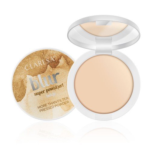 Blur_pressed_powder.jpg CLARESA puder u kamenu BLUR BEIGE SUPER POW(D)ER! 10g - Image 1