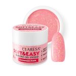 Claresa SOFT&EASY gradivni gel GLIMMER PINK 12g