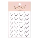 Gradient French samoljepljive naljepnice za nokte french ombre smile brown SD-1931 cca 23 kom.