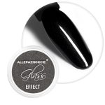 Prašina s efektom ogledala za ukrašavanje noktiju Glass Effect Allepaznokcie Black br. 12