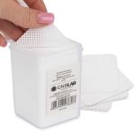 Perforirane jastučiće za nokte bez prašine bijele 5x5 cm 200 kom