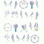 Vodene naljepnice za nokte cvijeće STZ-615