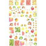 Naljepnice za nokte tanko samoljepljivo voće F644