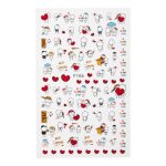 Naljepnice za nokte samoljepljive Valentinovo F106