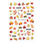 Samoljepljive naljepnice za nokte jesensko lišće STZ-CS057