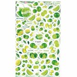 Naljepnice za nokte tanko samoljepljivo voće br. F409