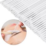 Profesionalni aplikatori za trepavice bez vlakana bijeli 100 kom