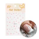 Naljepnice za nokte 5D samoljepljivi cvjetovi MO-517