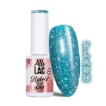 LED/UV gel lak  Blues Flash Glitter Blue AlleLac HEMA/Di-HEMA Free 6g