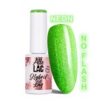 Lakier LED/UV Gel lak Greens Flash Glitter Green AlleLac HEMA/Di-HEMA Free 6g - Image 3