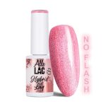 Lakier LED/UV Gel lak Pinks Flash Glitter Light Pink AlleLac HEMA/Di-HEMA Free 6g - Image 2