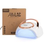 AlleLac 288W UV/LED lampa za nokte za hibridne lakove, gelove i akrilne gelove, bijela