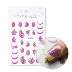 Samoljepljive naljepnice za nokte cvijeće JO-2716