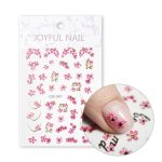 Samoljepljive naljepnice za nokte cvijeće CM-047