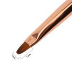 Dvostrana četkica za gel 4 ovalna za dekoracije 7mm AlleLac - Image 2