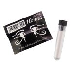 Szczecin kana u prahu za farbanje obrva i trepavica, crna bočica