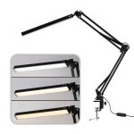 Kozmetička stolna lampa za manikir 12W crna MT-328