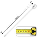 AlleLac 288W UV/LED lampa za nokte za hibridne lakove, gelove i akrilne gelove, bijela - Image 4