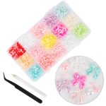 Kutija sa mašnom i bisernim ukrasima BKHZ-012