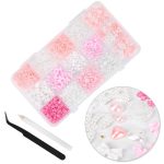 Kutija sa ukrasima: mašne, cvijeće, biseri BKHZ-001