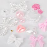 Kutija sa ukrasima: mašne, cvijeće, biseri BKHZ-001 - Image 2