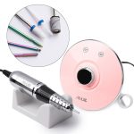 68W AlleLac bušilica za nokte za manikir i pedikir roza M17 45.000 o/min