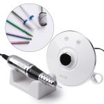 68W AlleLac bušilica za nokte za manikir i pedikir bijela M17 45.000 o/min