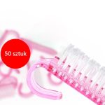 Četkica za manikir i prašinu mala roza 50 komada