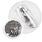 Alu Flakes Allepa nails alluring silver 0.2 g br. 1