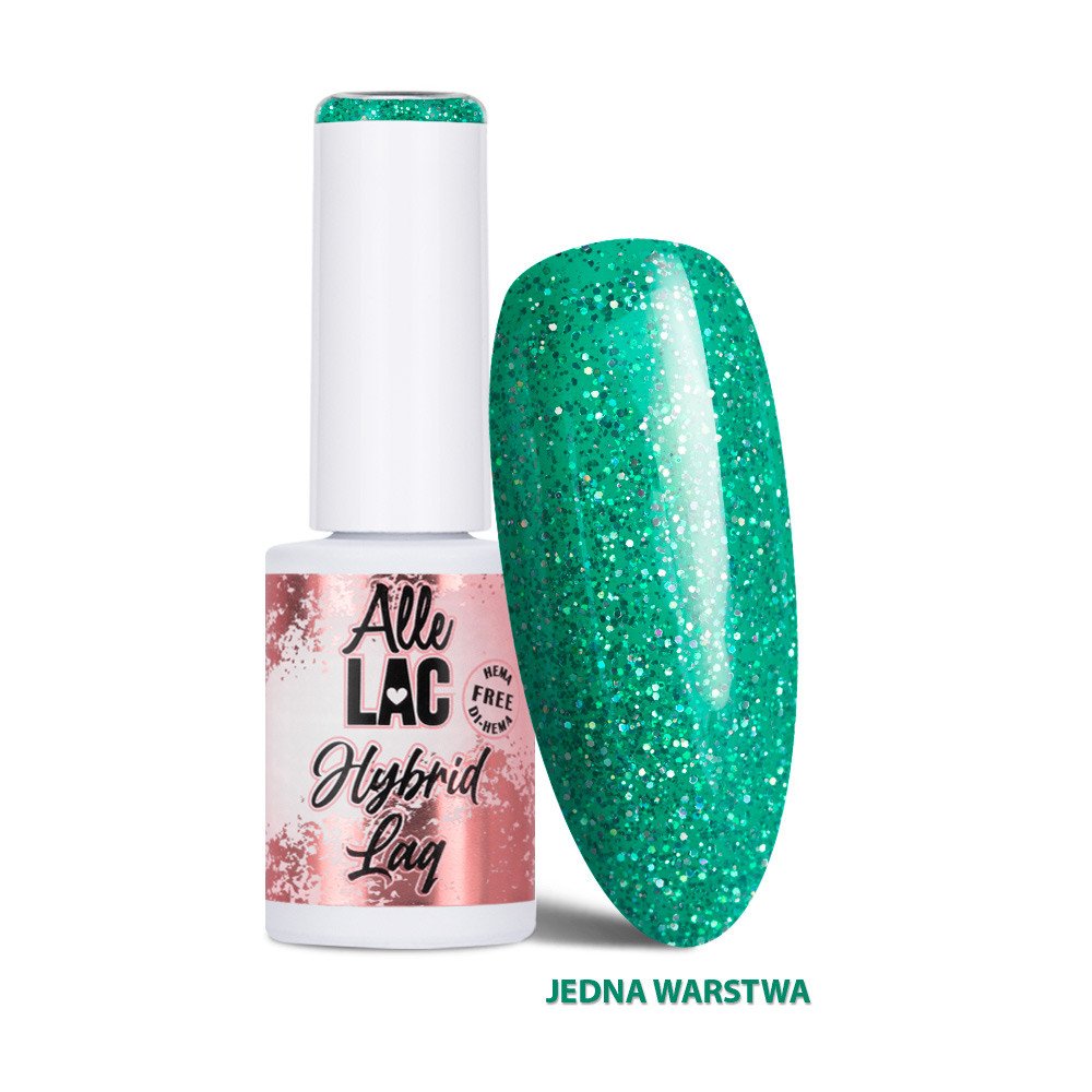 2025/10/1000131819.jpg LED/UV Gel Polish Greens Emerald Spark AlleLac HEMA/Di-HEMA Free 6g - Image 1