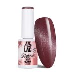 LED/UV Gel Polish Cat Eye Burgundy AlleLac HEMA/Di-HEMA Free 6g