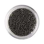 Ukras za nokte Bulion Lux kavijar crni 1,2 mm 4 g br. 4