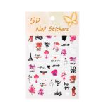 5D naljepnice za nokte, samoljepljive, Valentinovo SD-2178