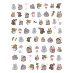 Tanke samoljepljive naljepnice za nokte br. 1423