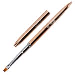 AlleLac kvadratna metalna četkica za gel veličine 6