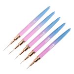 AlleLac set četkica za ombre nail art br. 2, 5 kom.