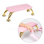 AlleLac ružičasti stalak za manikir sa zlatnim nogama