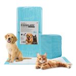 Upijajuće podloge za pse, odvikavanje od pelena, higijena, čistoća, AlleMed, 100 kom., 60x90 cm, plave