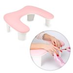 Ružičasti stalak za manikir sa stopalima