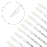 Silikonski aplikatori za oči, usne, obrve, trepavice, crni, 50 komada