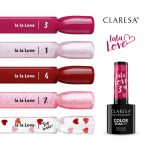 Claresa gel lak LA LA LOVE 1 - 5g - Image 2