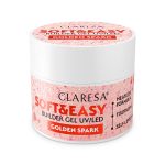 Claresa Soft & Easy builder gel Golden Spark 45g