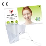 Best Shield mini maska ​​za lice, kozmetička, zaštitna folija za usta i nos, prozirna, protiv zamagljivanja, 5 komada