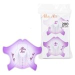 Molly Nails Šabloni za fleksibilne ekstenzije noktiju, ljubičasti, 200 kom