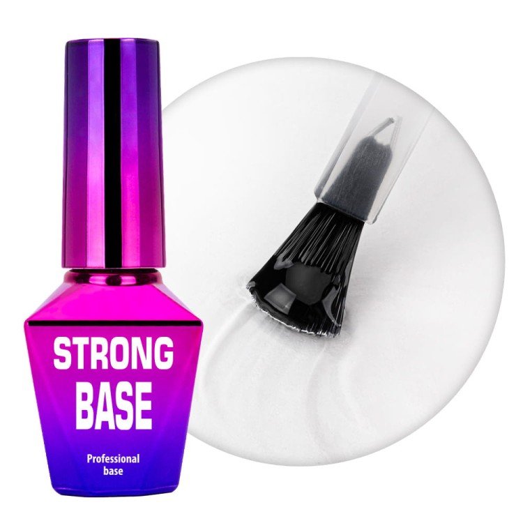 2026/06/1000193129.jpg Strong Base Molly Nails Clear HEMA/Di-HEMA Free Clear hibridna baza 10g - Image 1