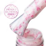 Flakes Rubber Base Milk&Pink Molly Nails HEMA/Di-HEMA Free 10 grama - Image 3
