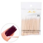Molly Nails drveni štapići s vrhom od vate 7 cm 100 komada